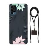 Senada General Mobile Gm 23 İle Uyumlu Kılıf Spring Temalı Silikon İpli Boyun Askı Aparatı
