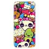 Senada General Mobile Gm 23 Se İle Uyumlu Kılıf Silikon Desenli Tam Koruma Resimli Şirin Yaratık