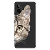 Senada General Mobile Gm 24 Pro İle Uyumlu Kılıf Silikon Desenli Tam Koruma Resimli Kapak Kedi Prizma