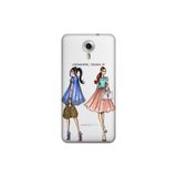 Senada General Mobile Gm 5 Plus İle Uyumlu Kılıf 0.4 Mm Lazer Kesim Silikon Kapak Fashion Miss
