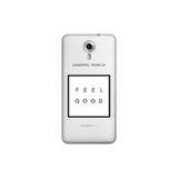 Senada General Mobile Gm 5 Plus İle Uyumlu Kılıf 0.4 Mm Lazer Kesim Silikon Kapak Feel Good