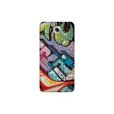 Senada General Mobile Gm 5 Plus İle Uyumlu Kılıf 0.4 Mm Lazer Kesim Silikon Kapak Grafitti Duvarı