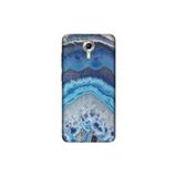 Senada General Mobile Gm 5 Plus İle Uyumlu Kılıf 0.4Mm Lazer Kesim Silikon Kapak Ametist Taşı