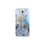 Senada General Mobile Gm 5 Plus İle Uyumlu Kılıf 0.4Mm Lazer Kesim Silikon Kapak Antic Marble