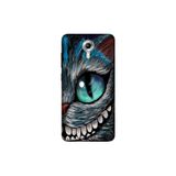 Senada General Mobile Gm 5 Plus İle Uyumlu Kılıf 0.4Mm Lazer Kesim Silikon Kapak Arsız Kedi