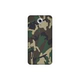 Senada General Mobile Gm 5 Plus İle Uyumlu Kılıf 0.4Mm Lazer Kesim Silikon Kapak Asker Deseni