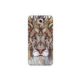 Senada General Mobile Gm 5 Plus İle Uyumlu Kılıf 0.4Mm Lazer Kesim Silikon Kapak Aslan Mandala