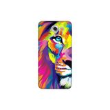 Senada General Mobile Gm 5 Plus İle Uyumlu Kılıf 0.4Mm Lazer Kesim Silikon Kapak Aslan Sanat