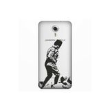 Senada General Mobile Gm 5 Plus İle Uyumlu Kılıf 0.4Mm Lazer Kesim Silikon Kapak Atam