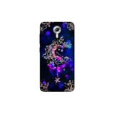 Senada General Mobile Gm 5 Plus İle Uyumlu Kılıf 0.4Mm Lazer Kesim Silikon Kapak Ayyıldız Neon Mandala