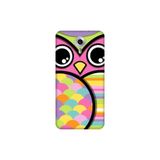 Senada General Mobile Gm 5 Plus İle Uyumlu Kılıf 0.4Mm Lazer Kesim Silikon Kapak Baykuş Uyumlu