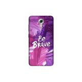 Senada General Mobile Gm 5 Plus İle Uyumlu Kılıf 0.4Mm Lazer Kesim Silikon Kapak Be Brave