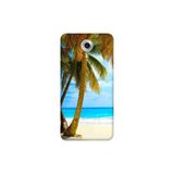 Senada General Mobile Gm 5 Plus İle Uyumlu Kılıf 0.4Mm Lazer Kesim Silikon Kapak Beach