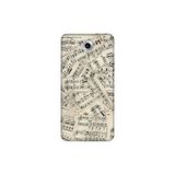 Senada General Mobile Gm 5 Plus İle Uyumlu Kılıf 0.4Mm Lazer Kesim Silikon Kapak Beste Nota