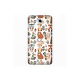 Senada General Mobile Gm 5 Plus İle Uyumlu Kılıf 0.4Mm Lazer Kesim Silikon Kapak Bird Colony