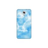 Senada General Mobile Gm 5 Plus İle Uyumlu Kılıf 0.4Mm Lazer Kesim Silikon Kapak Bulut