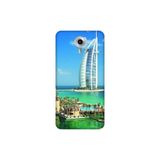 Senada General Mobile Gm 5 Plus İle Uyumlu Kılıf 0.4Mm Lazer Kesim Silikon Kapak Burj El Arab