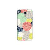 Senada General Mobile Gm 5 Plus İle Uyumlu Kılıf 0.4Mm Lazer Kesim Silikon Kapak Çiçek Bahçesi