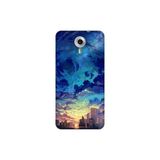 Senada General Mobile Gm 5 Plus İle Uyumlu Kılıf 0.4Mm Lazer Kesim Silikon Kapak Cloud City