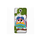 Senada General Mobile Gm 5 Plus İle Uyumlu Kılıf 0.4Mm Lazer Kesim Silikon Kapak Cool Baykuş