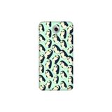 Senada General Mobile Gm 5 Plus İle Uyumlu Kılıf 0.4Mm Lazer Kesim Silikon Kapak Dalga Deniz Uyumlu