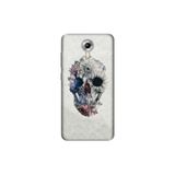 Senada General Mobile Gm 5 Plus İle Uyumlu Kılıf 0.4Mm Lazer Kesim Silikon Kapak Dişi Iskelet