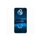 Senada General Mobile Gm 5 Plus İle Uyumlu Kılıf 0.4Mm Lazer Kesim Silikon Kapak Dolunay Deniz