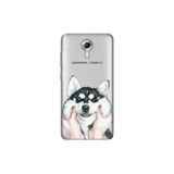 Senada General Mobile Gm 5 Plus İle Uyumlu Kılıf 0.4Mm Lazer Kesim Silikon Kapak Dostum Hasky