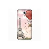 Senada General Mobile Gm 5 Plus İle Uyumlu Kılıf 0.4Mm Lazer Kesim Silikon Kapak Eiffel