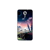 Senada General Mobile Gm 5 Plus İle Uyumlu Kılıf 0.4Mm Lazer Kesim Silikon Kapak Empire State