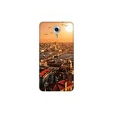 Senada General Mobile Gm 5 Plus İle Uyumlu Kılıf 0.4Mm Lazer Kesim Silikon Kapak Galata