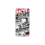 Senada General Mobile Gm 5 Plus İle Uyumlu Kılıf 0.4Mm Lazer Kesim Silikon Kapak Gazete News,Color682