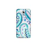 Senada General Mobile Gm 5 Plus İle Uyumlu Kılıf 0.4Mm Lazer Kesim Silikon Kapak Geo Yapraklar