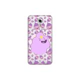 Senada General Mobile Gm 5 Plus İle Uyumlu Kılıf 0.4Mm Lazer Kesim Silikon Kapak Ghost Cupcake