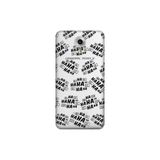 Senada General Mobile Gm 5 Plus İle Uyumlu Kılıf 0.4Mm Lazer Kesim Silikon Kapak Hahaha