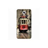 Senada General Mobile Gm 5 Plus İle Uyumlu Kılıf 0.4Mm Lazer Kesim Silikon Kapak Istiklal Taksim