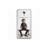 Senada General Mobile Gm 5 Plus İle Uyumlu Kılıf 0.4Mm Lazer Kesim Silikon Kapak Joker Çizim