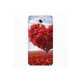 Senada General Mobile Gm 5 Plus İle Uyumlu Kılıf 0.4Mm Lazer Kesim Silikon Kapak Kalp Gölgesi