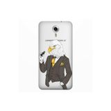 Senada General Mobile Gm 5 Plus İle Uyumlu Kılıf 0.4Mm Lazer Kesim Silikon Kapak Kartal Bey