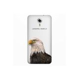Senada General Mobile Gm 5 Plus İle Uyumlu Kılıf 0.4Mm Lazer Kesim Silikon Kapak Kartal,Color390