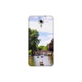 Senada General Mobile Gm 5 Plus İle Uyumlu Kılıf 0.4Mm Lazer Kesim Silikon Kapak Kayık Göl