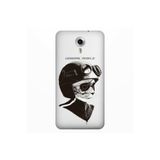 Senada General Mobile Gm 5 Plus İle Uyumlu Kılıf 0.4Mm Lazer Kesim Silikon Kapak Korsan Kedi