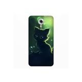 Senada General Mobile Gm 5 Plus İle Uyumlu Kılıf 0.4Mm Lazer Kesim Silikon Kapak Küçük Kedi