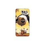 Senada General Mobile Gm 5 Plus İle Uyumlu Kılıf 0.4Mm Lazer Kesim Silikon Kapak Kungfu Panda