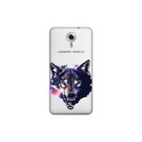 Senada General Mobile Gm 5 Plus İle Uyumlu Kılıf 0.4Mm Lazer Kesim Silikon Kapak Kurt