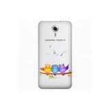 Senada General Mobile Gm 5 Plus İle Uyumlu Kılıf 0.4Mm Lazer Kesim Silikon Kapak Kuşlar