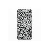 Senada General Mobile Gm 5 Plus İle Uyumlu Kılıf 0.4Mm Lazer Kesim Silikon Kapak Leopar Flu