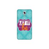 Senada General Mobile Gm 5 Plus İle Uyumlu Kılıf 0.4Mm Lazer Kesim Silikon Kapak Let It Be
