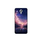 Senada General Mobile Gm 5 Plus İle Uyumlu Kılıf 0.4Mm Lazer Kesim Silikon Kapak Mars Life