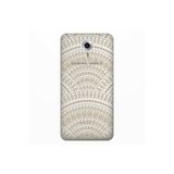 Senada General Mobile Gm 5 Plus İle Uyumlu Kılıf 0.4Mm Lazer Kesim Silikon Kapak Mat Mandala